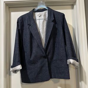 Kensie 1X knit jacket